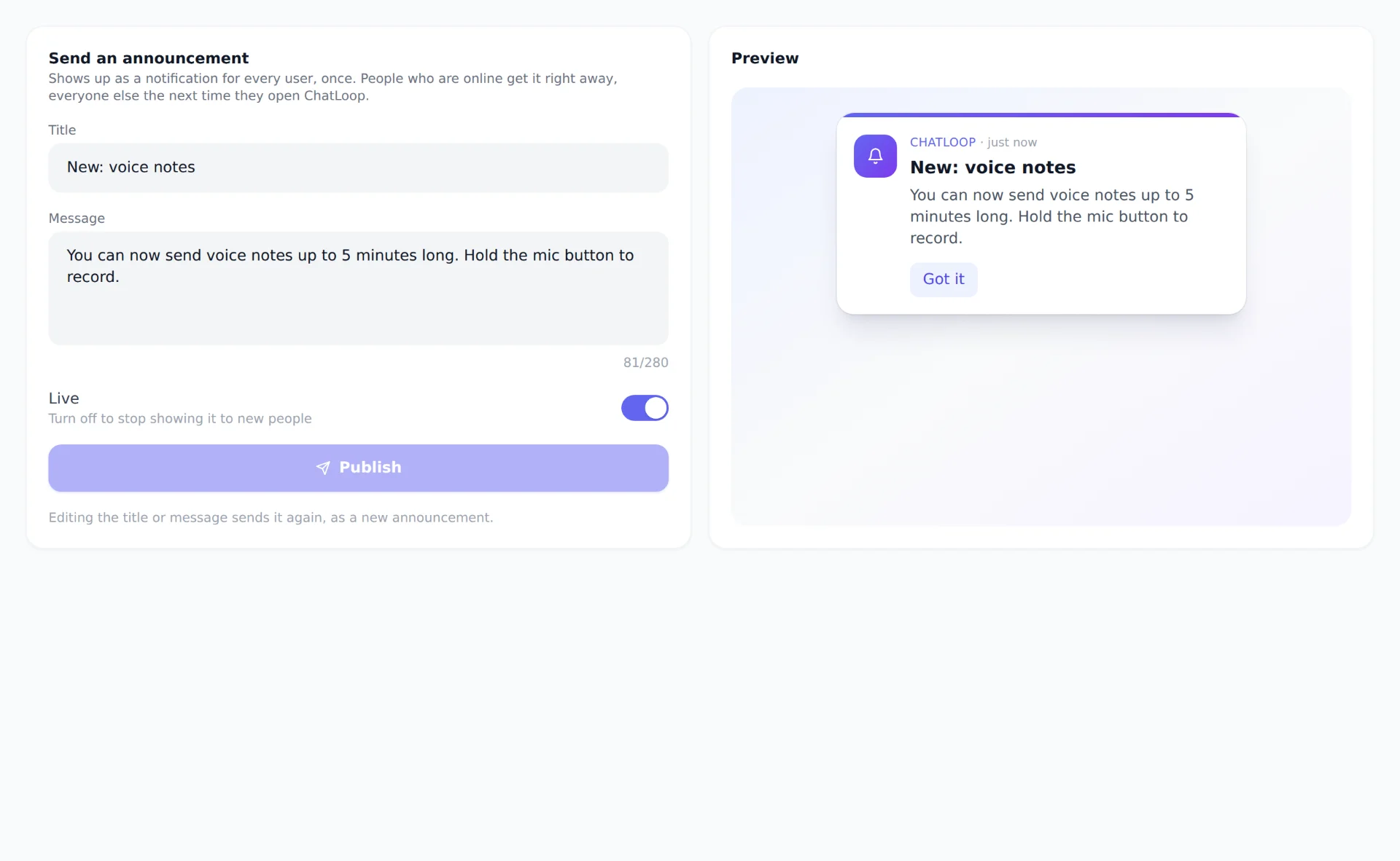 ChatLoop — Real-Time Chat Application by Ehan Siddique screenshot 11
